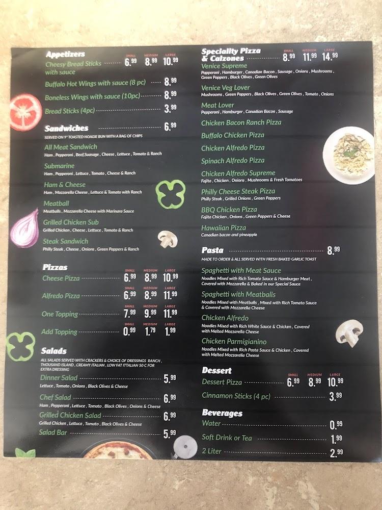 Venice Pizza Menu image 3